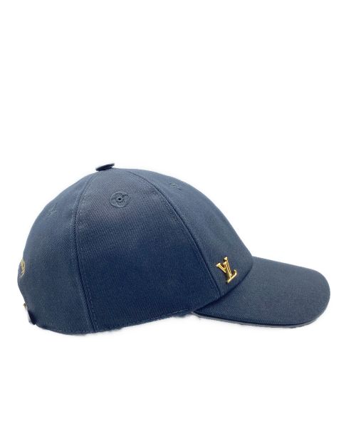 LOUIS VUITTON（ルイ ヴィトン）LOUIS VUITTON (ルイ ヴィトン) キャップ・LV アイコニック ブラック サイズ:-の古着・服飾アイテム
