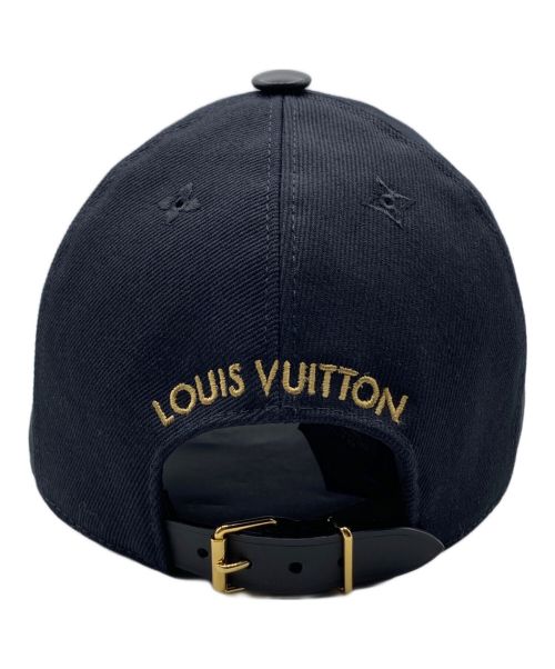 LOUIS VUITTON（ルイ ヴィトン）LOUIS VUITTON (ルイ ヴィトン) キャップ・LV アイコニック ブラック サイズ:-の古着・服飾アイテム