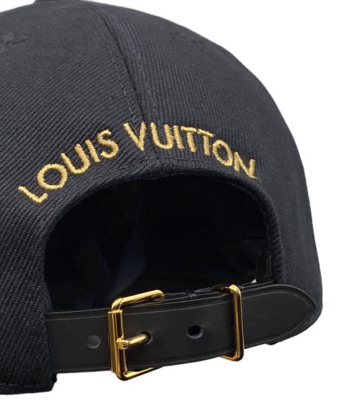 LOUIS VUITTON（ルイ ヴィトン）LOUIS VUITTON (ルイ ヴィトン) キャップ・LV アイコニック ブラック サイズ:-の古着・服飾アイテム