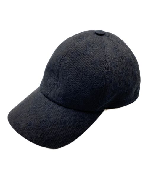 LOUIS VUITTON（ルイ ヴィトン）LOUIS VUITTON (ルイ ヴィトン) モノグラムエッセンシャルキャップ ブラック サイズ:58の古着・服飾アイテム