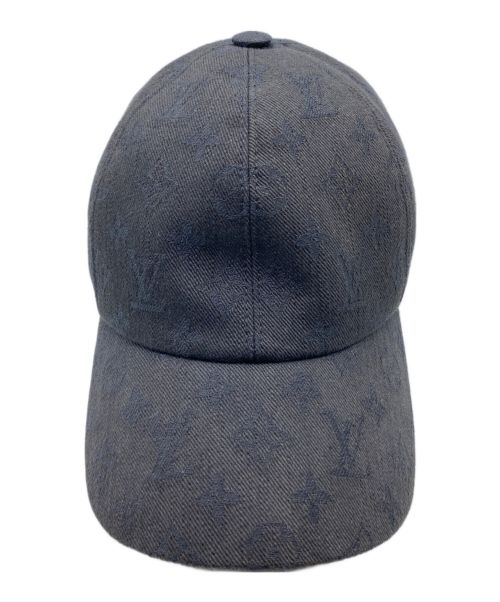 LOUIS VUITTON（ルイ ヴィトン）LOUIS VUITTON (ルイ ヴィトン) モノグラムエッセンシャルキャップ ブラック サイズ:58の古着・服飾アイテム