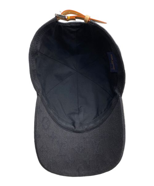 LOUIS VUITTON（ルイ ヴィトン）LOUIS VUITTON (ルイ ヴィトン) モノグラムエッセンシャルキャップ ブラック サイズ:58の古着・服飾アイテム