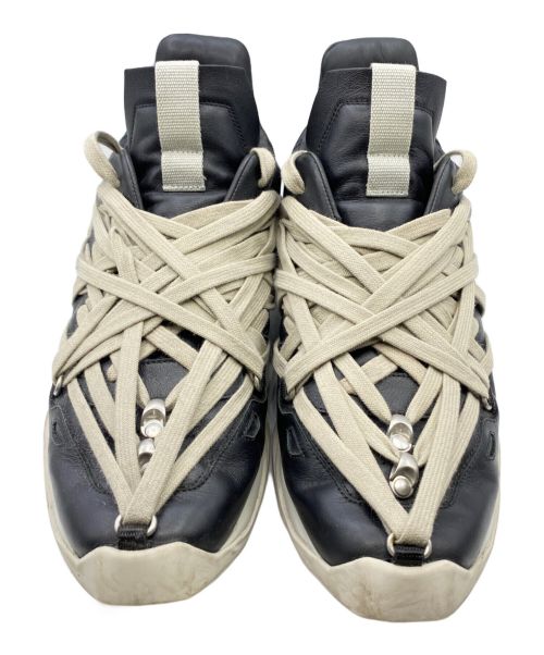 RICK OWENS（リックオウエンス）RICK OWENS (リックオウエンス) MEGALACED RUNNER ブラック サイズ:43の古着・服飾アイテム