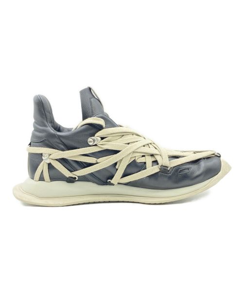 RICK OWENS（リックオウエンス）RICK OWENS (リックオウエンス) MEGALACED RUNNER ブラック サイズ:43の古着・服飾アイテム