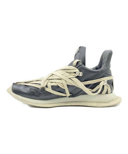 RICK OWENS（リックオウエンス）RICK OWENS (リックオウエンス) MEGALACED RUNNER ブラック サイズ:43の古着・服飾アイテム