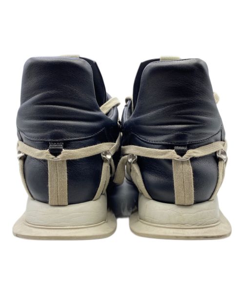 RICK OWENS（リックオウエンス）RICK OWENS (リックオウエンス) MEGALACED RUNNER ブラック サイズ:43の古着・服飾アイテム