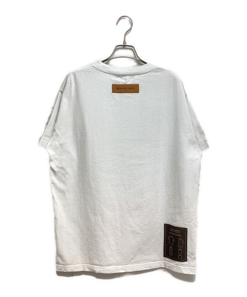 LOUIS VUITTON（ルイ ヴィトン）LOUIS VUITTON (ルイ ヴィトン) インサイドアウトTシャツ ホワイト サイズ:Mの古着・服飾アイテム
