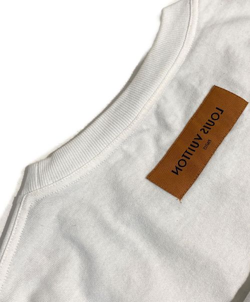 LOUIS VUITTON（ルイ ヴィトン）LOUIS VUITTON (ルイ ヴィトン) インサイドアウトTシャツ ホワイト サイズ:Mの古着・服飾アイテム