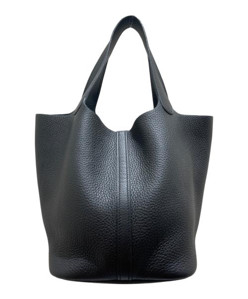 HERMES（エルメス）HERMES (エルメス) ピコタンロックMM  ブラック サイズ:MMの古着・服飾アイテム