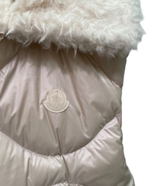 MONCLER（モンクレール）MONCLER (モンクレール) ACHARD/リバーシブルダウンベスト ベージュの古着・服飾アイテム