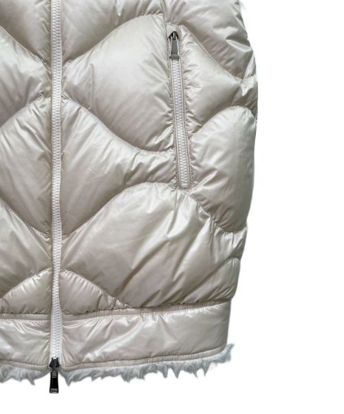 MONCLER（モンクレール）MONCLER (モンクレール) ACHARD/リバーシブルダウンベスト ベージュの古着・服飾アイテム