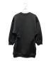 PRADA (プラダ) エンブレムロゴスウェットワンピース ブラック サイズ:S：95000円