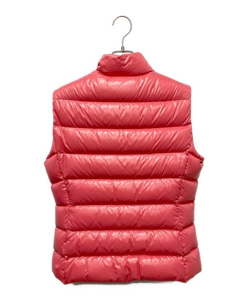 MONCLER（モンクレール）MONCLER (モンクレール) MONCLER GHANY/ダウンベスト ピンク サイズ:3の古着・服飾アイテム