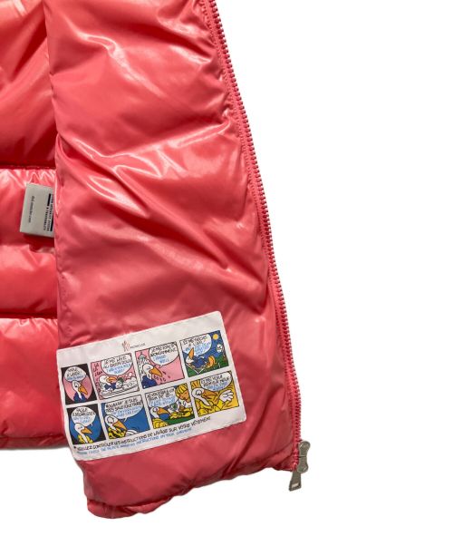 MONCLER（モンクレール）MONCLER (モンクレール) MONCLER GHANY/ダウンベスト ピンク サイズ:3の古着・服飾アイテム