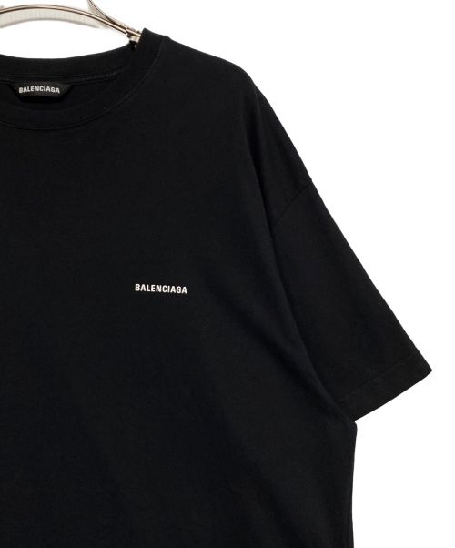 BALENCIAGA（バレンシアガ）BALENCIAGA (バレンシアガ) スモールロゴTシャツ ブラック サイズ:Lの古着・服飾アイテム