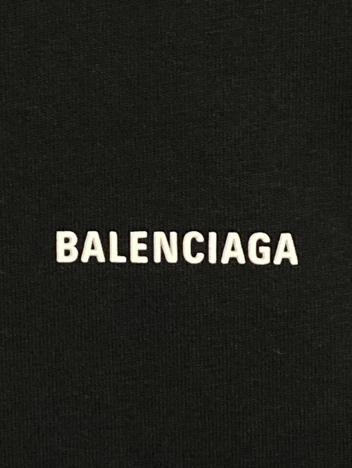 BALENCIAGA（バレンシアガ）BALENCIAGA (バレンシアガ) スモールロゴTシャツ ブラック サイズ:Lの古着・服飾アイテム