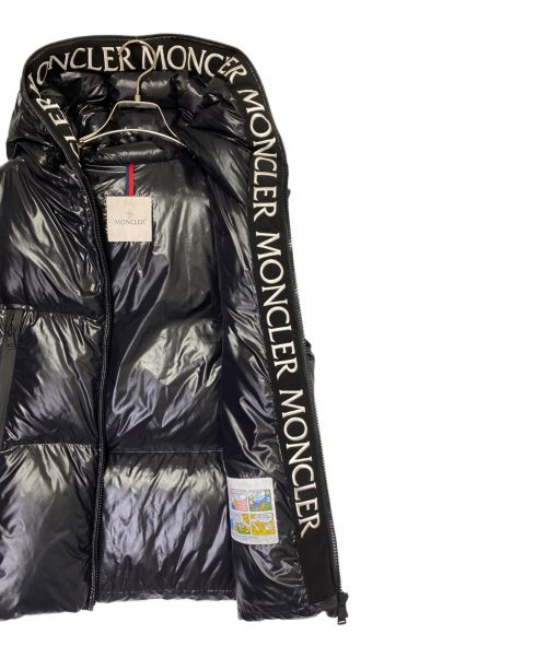 MONCLER（モンクレール）MONCLER (モンクレール) AGNEAUX/ダウンベスト ブラック サイズ:3の古着・服飾アイテム