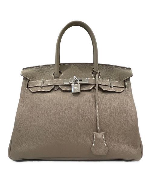 HERMES（エルメス）HERMES (エルメス) バーキン30/Birkin 30 Etoupe/トゴ/シルバー金具/X刻印 エトゥープ サイズ:30の古着・服飾アイテム