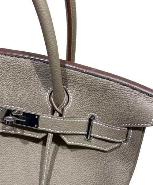 HERMES（エルメス）HERMES (エルメス) バーキン30/Birkin 30 Etoupe/トゴ/シルバー金具/X刻印 エトゥープ サイズ:30の古着・服飾アイテム