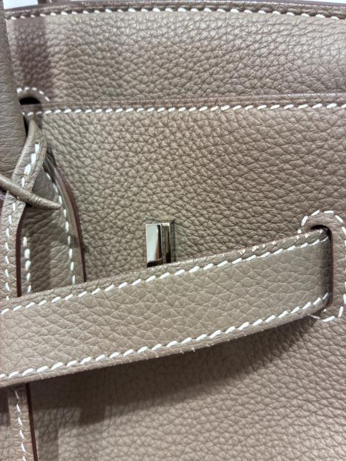 HERMES（エルメス）HERMES (エルメス) バーキン30/Birkin 30 Etoupe/トゴ/シルバー金具/X刻印 エトゥープ サイズ:30の古着・服飾アイテム