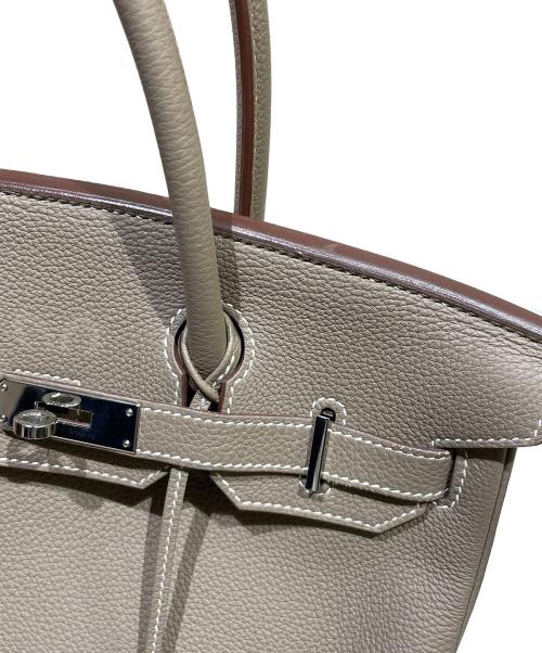 HERMES（エルメス）HERMES (エルメス) バーキン30/シルバー金具/トゴ/エトゥープ/X刻印 エトゥープ サイズ:30の古着・服飾アイテム