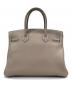 HERMES (エルメス) バーキン30/シルバー金具/トゴ/エトゥープ/X刻印 エトゥープ サイズ:30：2320000円