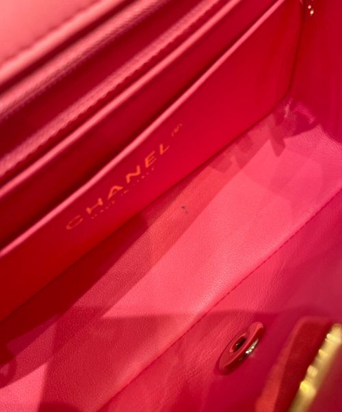 CHANEL（シャネル）CHANEL (シャネル) マトラッセ チェーンショルダーバッグ ピンク サイズ:‐の古着・服飾アイテム