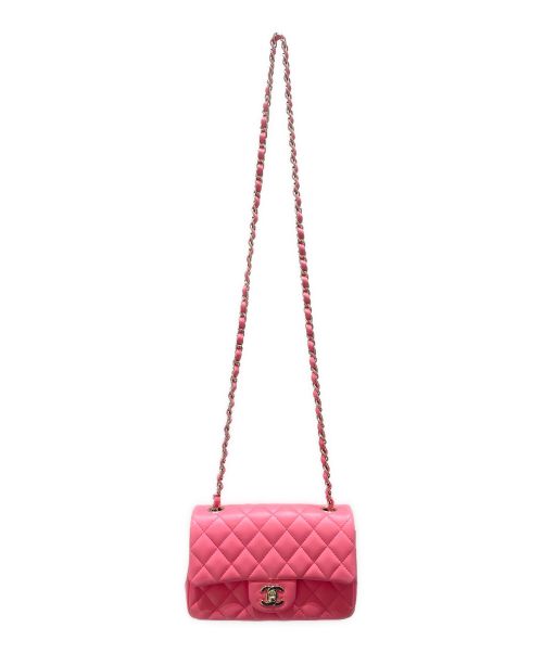 CHANEL（シャネル）CHANEL (シャネル) マトラッセ チェーンショルダーバッグ ピンク サイズ:‐の古着・服飾アイテム