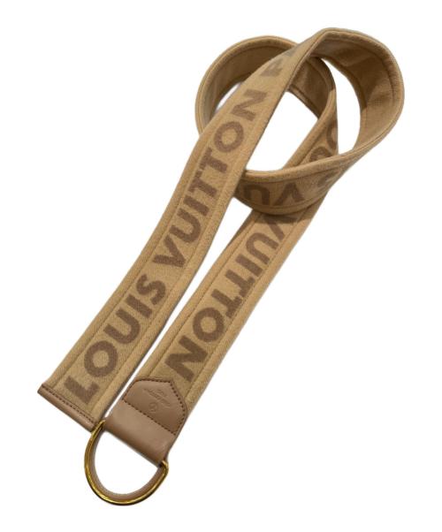 LOUIS VUITTON（ルイ ヴィトン）LOUIS VUITTON (ルイ ヴィトン) シグネチャー ショートダブルフェイスラップコート ベージュ サイズ:40の古着・服飾アイテム