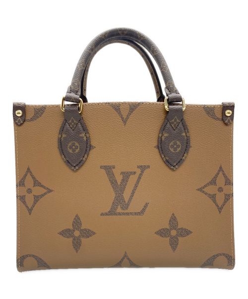LOUIS VUITTON（ルイ ヴィトン）LOUIS VUITTON (ルイ ヴィトン) オンザゴー PM ブラウン サイズ:PMの古着・服飾アイテム