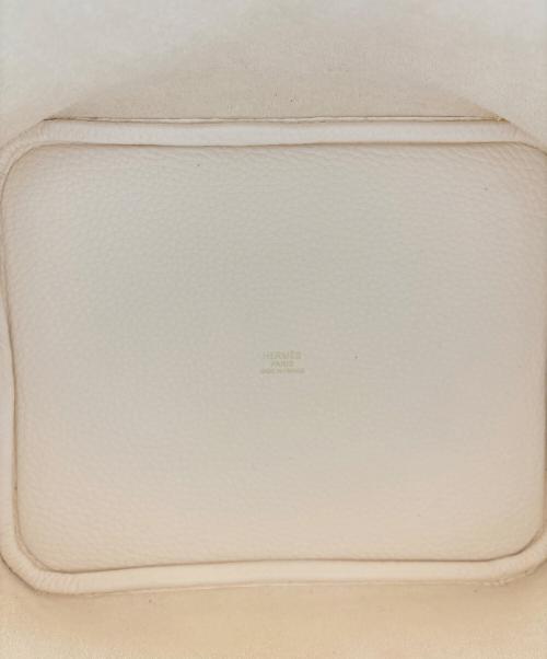 HERMES（エルメス）HERMES (エルメス) ピコタン ロック MM/シルバー金具/トリヨンクレマンス/ナタ/Z刻印 ナタ サイズ:MMの古着・服飾アイテム
