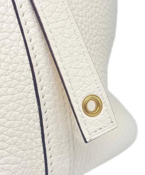 HERMES（エルメス）HERMES (エルメス) ピコタン ロック MM/シルバー金具/トリヨンクレマンス/ナタ/Z刻印 ナタ サイズ:MMの古着・服飾アイテム