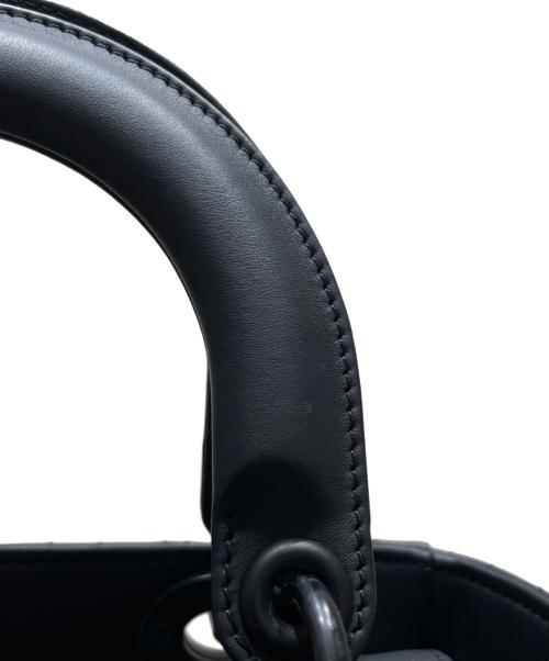 Christian Dior（クリスチャン ディオール）Christian Dior (クリスチャン ディオール) MY ABC Lady DIOR レディディオール D-サイア ミディアム ブラック サイズ:medium/ミディアムの古着・服飾アイテム