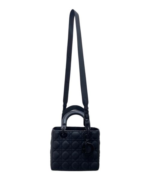 Christian Dior（クリスチャン ディオール）Christian Dior (クリスチャン ディオール) MY ABC Lady DIOR レディディオール D-サイア ミディアム ブラック サイズ:medium/ミディアムの古着・服飾アイテム