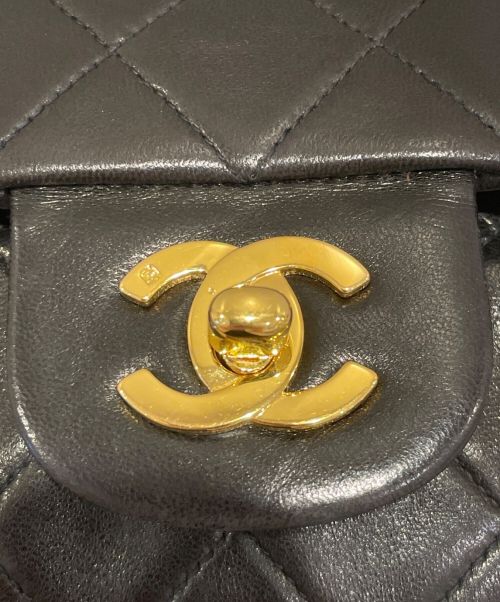CHANEL（シャネル）CHANEL (シャネル) マトラッセ25/チェーンショルダーバッグ  ブラック サイズ:25の古着・服飾アイテム