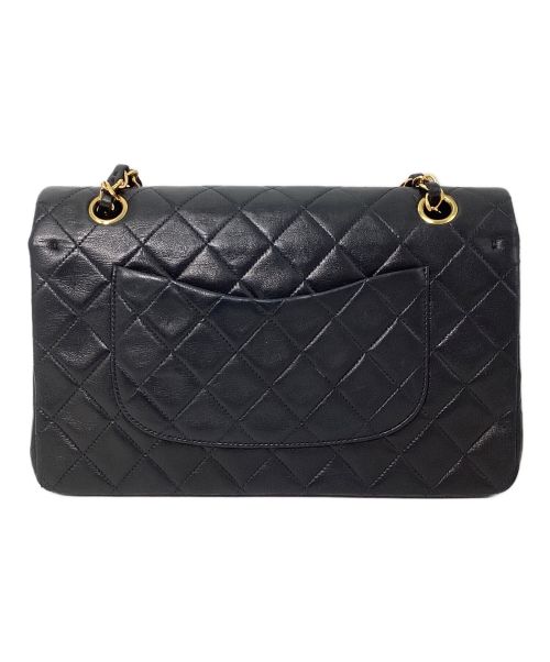 CHANEL（シャネル）CHANEL (シャネル) ダブルフラップマトラッセ ブラック サイズ:25の古着・服飾アイテム