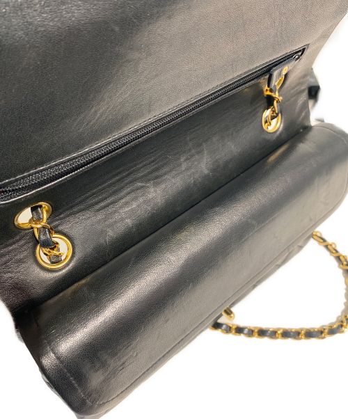 CHANEL（シャネル）CHANEL (シャネル) ダブルフラップマトラッセ ブラック サイズ:25の古着・服飾アイテム
