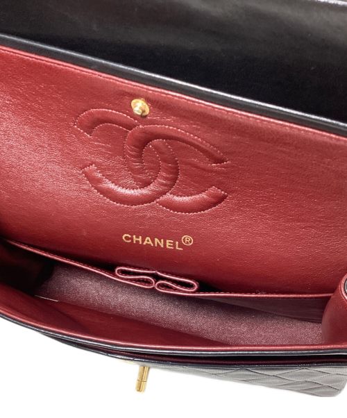 CHANEL（シャネル）CHANEL (シャネル) ダブルフラップマトラッセ ブラック サイズ:25の古着・服飾アイテム