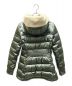 PRADA (プラダ) Fur hood down jacket ファーフード ダウンジャケット セージグリーン サイズ:38：110000円