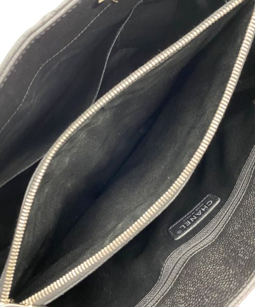 CHANEL（シャネル）CHANEL (シャネル) GSTトートバッグ ブラックの古着・服飾アイテム