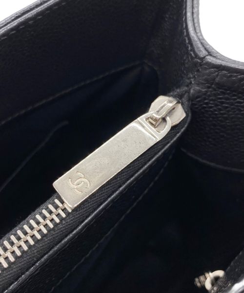 CHANEL（シャネル）CHANEL (シャネル) GSTトートバッグ ブラックの古着・服飾アイテム