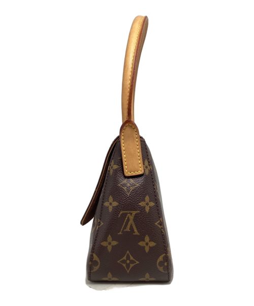 LOUIS VUITTON（ルイ ヴィトン）LOUIS VUITTON (ルイ ヴィトン) ミニルーピング/ハンドバッグ ブラウンの古着・服飾アイテム