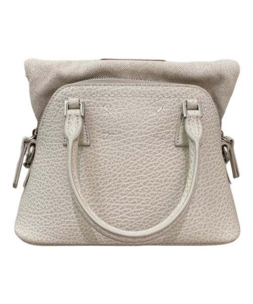 Maison Margiela（メゾンマルジェラ）Maison Margiela (メゾンマルジェラ) 5AC MICRO BAG ホワイト サイズ:マイクロの古着・服飾アイテム