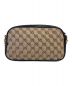 GUCCI (グッチ) GGマーモント キルティング スモール ショルダーバッグ ベージュ：160000円