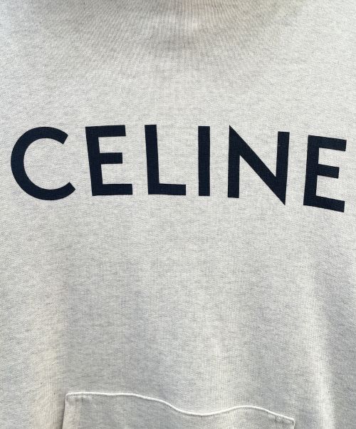 CELINE（セリーヌ）CELINE (セリーヌ) ロゴパーカー アイボリー サイズ:Ｓの古着・服飾アイテム