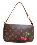 LOUIS VUITTON×村上隆ルイ ヴィトン×タカシ ムラカミ）の古着「×村上隆 モノグラム・チェリー ポシェット・アクセソワール」
