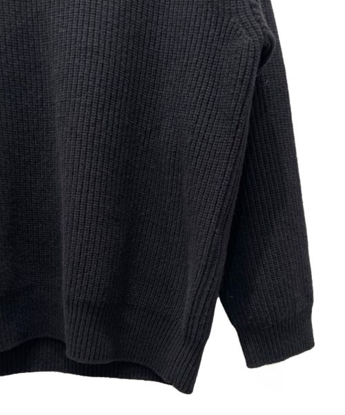 CELINE（セリーヌ）CELINE (セリーヌ) CELINE オーバーサイズ セーター ブラック サイズ:Mの古着・服飾アイテム