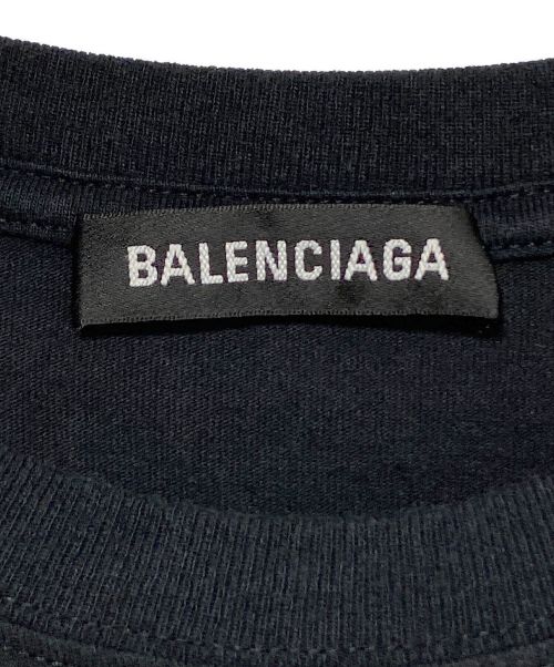 BALENCIAGA（バレンシアガ）BALENCIAGA (バレンシアガ) ロゴTシャツ ブラック サイズ:XXSの古着・服飾アイテム