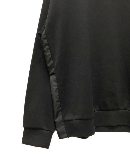 PRADA（プラダ）PRADA (プラダ) テクニカルコットンロゴスウェット ブラック サイズ:Lの古着・服飾アイテム