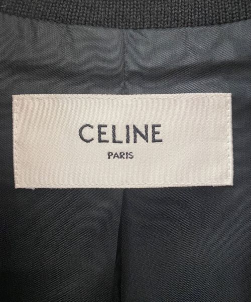 CELINE（セリーヌ）CELINE (セリーヌ) トリオンフカザックスタジャン ブラック サイズ:34の古着・服飾アイテム